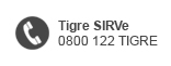 Tigre Sirve: 0800-122-84473